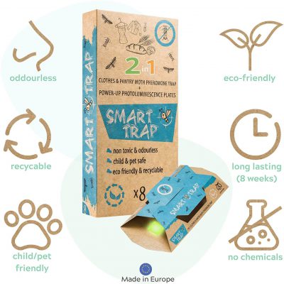 2in1 Clothes and Pantry Moth Traps